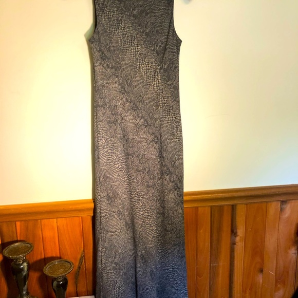 Snakeskin Print Maxi Dress. Size 6 Petite - Picture 2 of 8